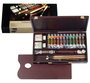 Rembrandt Set de pinturas al óleo Professional en caja de madera (12 x 40 ml + 1 x 60 ml + accesorios)